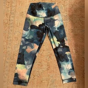 DYI Custom art crop leggings
